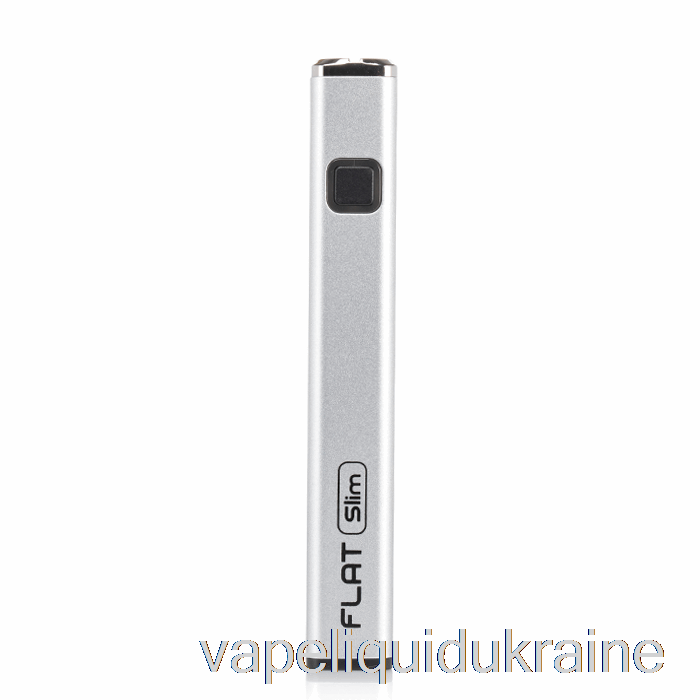 Vape Ukraine Yocan FLAT SLIM 350mAh Battery Silver